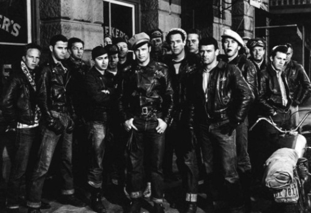 NEO Brando style leather jacket - END OF LINE image 1